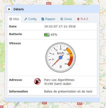 alerte vitesse mister track