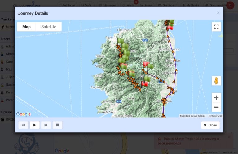 Trekking GR20 Corse