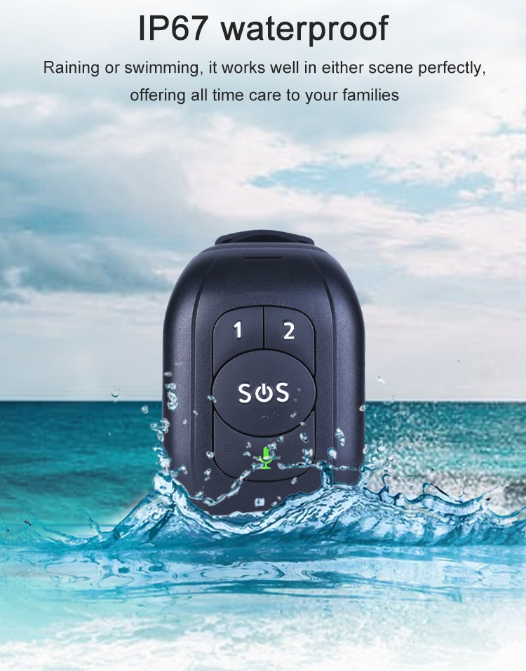 Waterproof IP67 GPS bracelet
