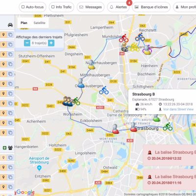 Balise GPS raid et trail